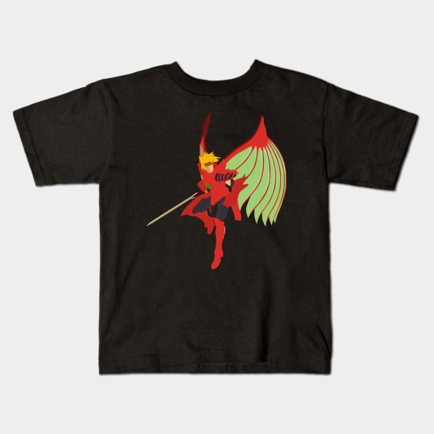 Dart - The Legend of Dragoon Kids T-Shirt by degdesign